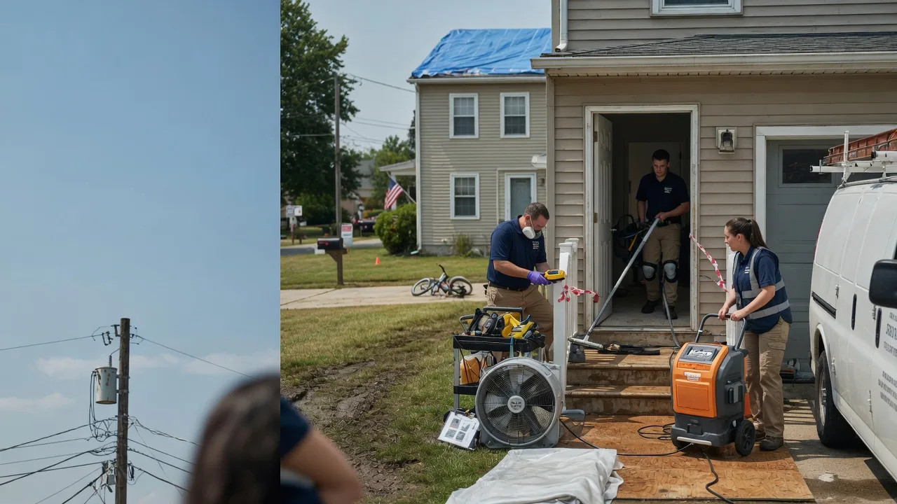 Water Damage Repair in Glenwood City, WI near me
